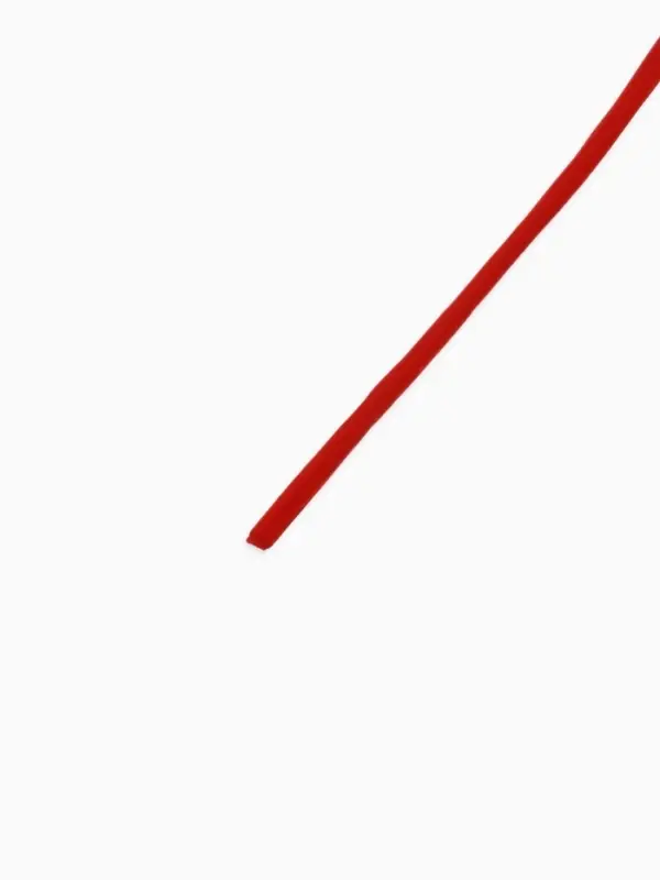 Нить силиконовая (резинка) d=0.5 мм, L=50 м (прочность 2250 денье), красная