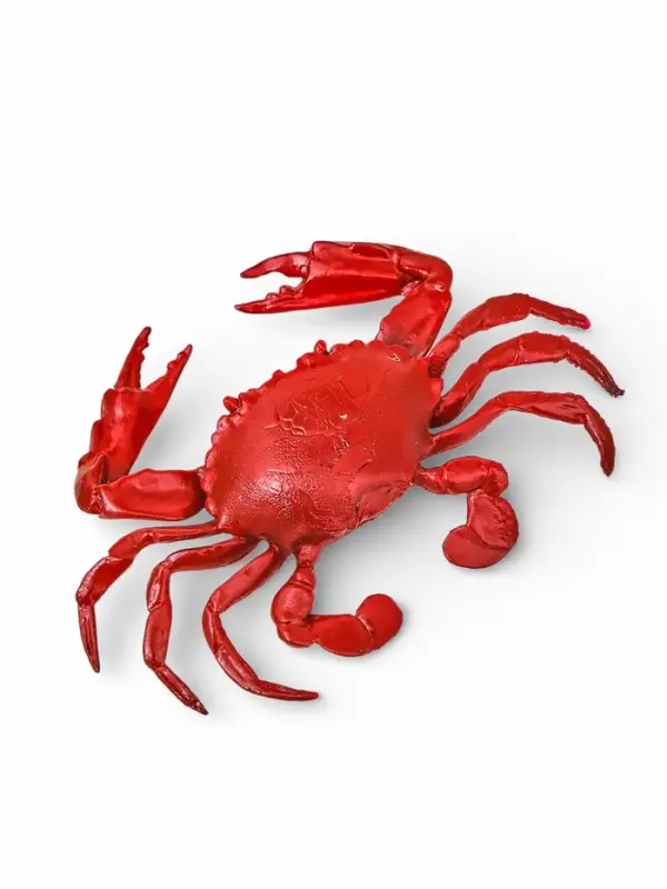 Набор декора для аквариума "Краб и трава"