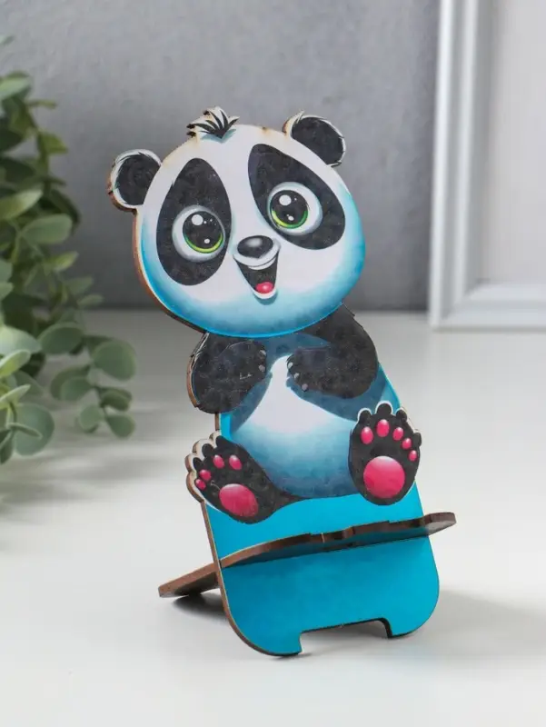 Подставка для телефона, планшета &laquo;Панда&raquo;, 19&times;10 см