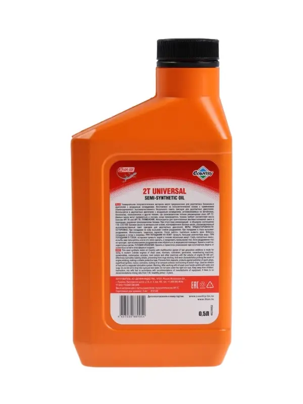 Масло двухтактное Country полусинтетическое API ТС ST-302, 0.5 л