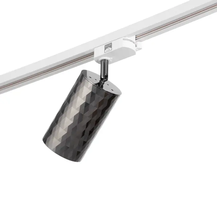 Светильник трековый BayerLux Simple &laquo;Андри&raquo; GU10, 220 В, 7.5&times;7.5&times;20 см, чёрный хром