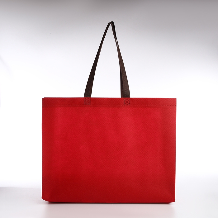 Сумка пляжная без застёжки, цвет красный Сумка пляжная без застёжки, цвет красный