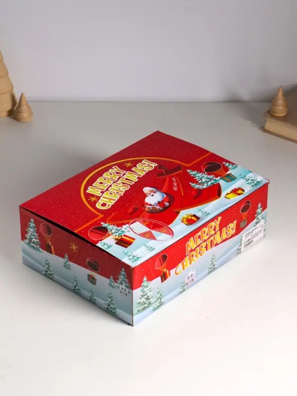 Сувенир полистоун водяной шар "Дед Мороз/Снеговик шар на голове" МИКС 6,8х5х5 см