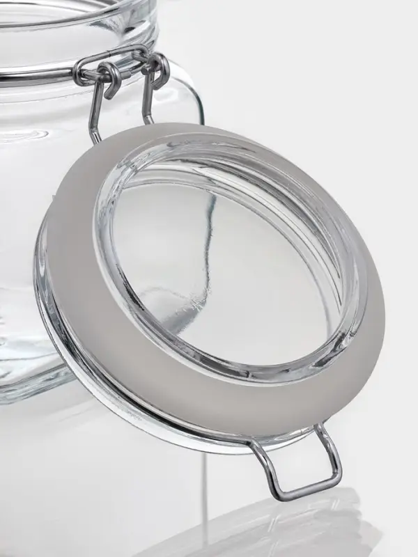 Банка для сыпучих продуктов Paşabah&ccedil;e Cremlin, 740 мл, стекло, прозрачная