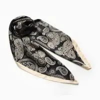 Платок женский MINAKU, размер 70×70 см, чёрный