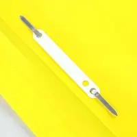 Набор папок-скоросшивателей А4, 5 штук, Calligrata, 180 мкм, с прозрачным верхом, жёлтый