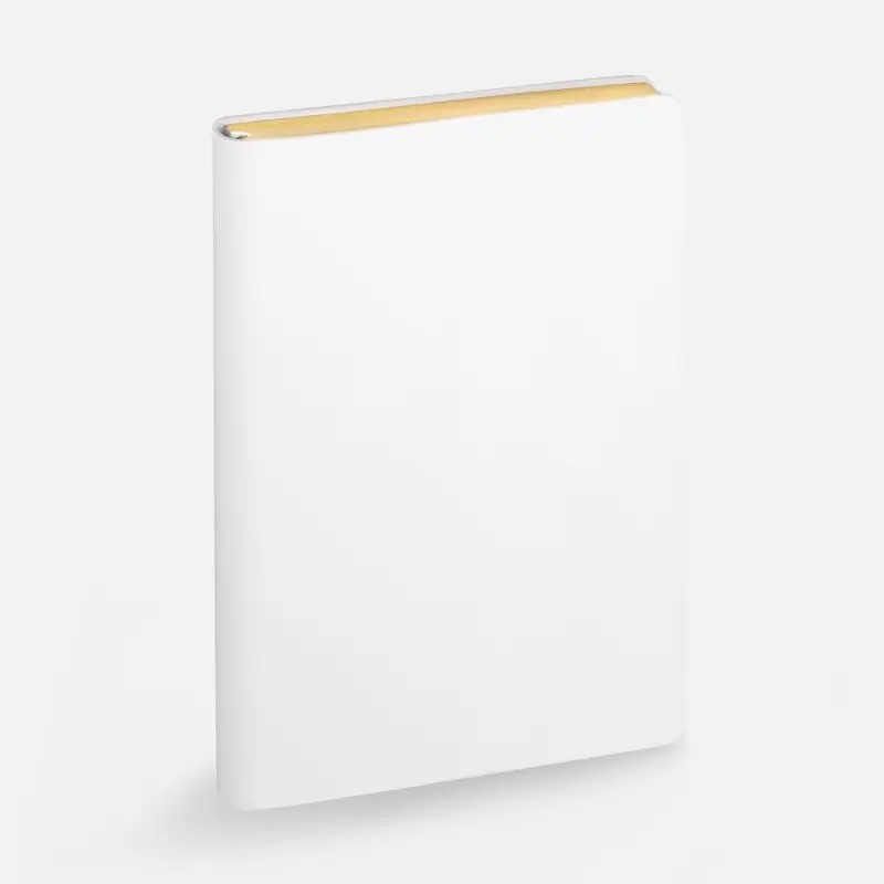 Ежедневник Nebraska Flex, недатированный, белый с золотистым Ежедневник Nebraska Flex, недатированный, белый с золотистым