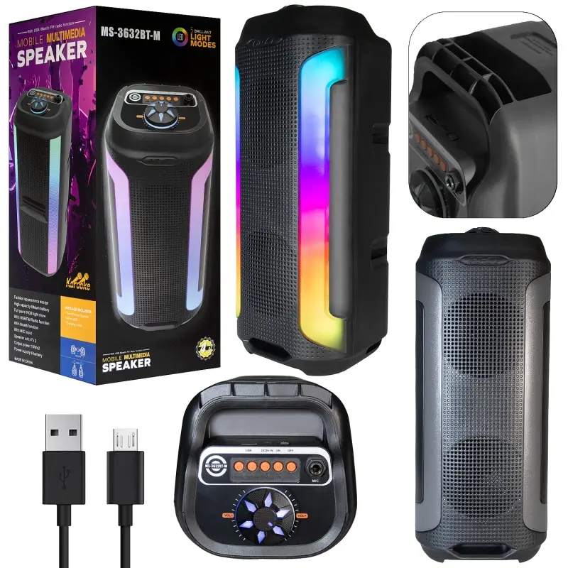 Портативная беспроводная колонка MS-3632BT-M
