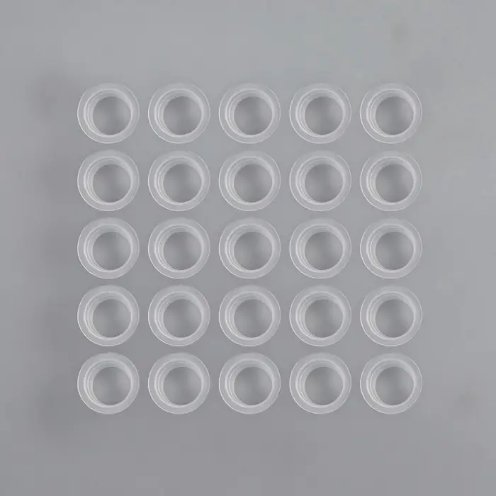 Колпачки для краски, d=14 мм, набор - 25 шт., прозрачные