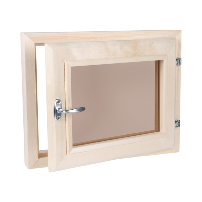 Окно, 40×50см, двойное стекло ЛИПА, бронза Окно, 40×50см, двойное стекло ЛИПА, бронза