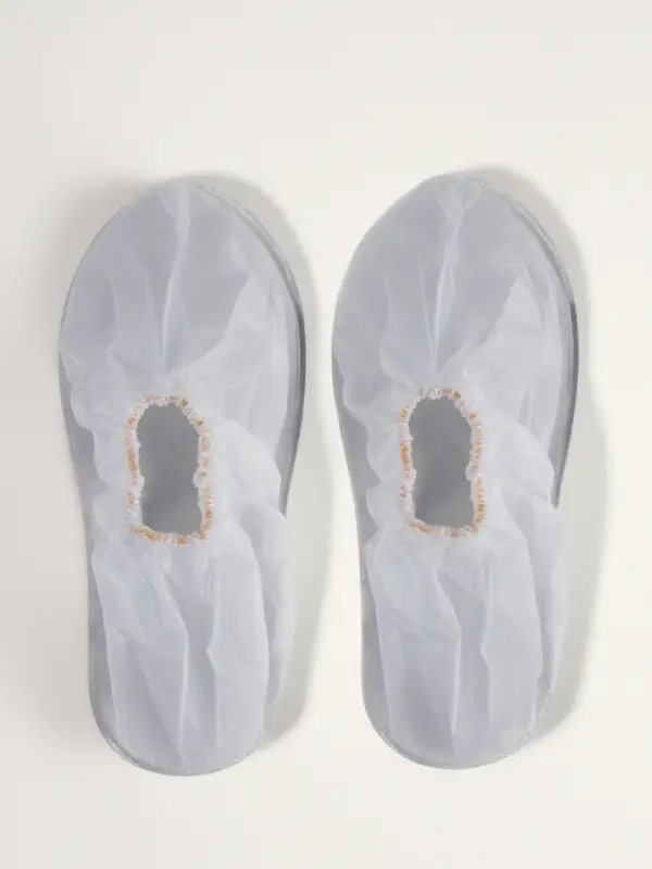 Чехлы для обуви, р-р L (41-44), 33 см, пара, серые