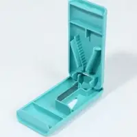 Таблетница с делителем, 8&times;4&times;1.5 см, 1 секция, МИКС