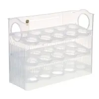 Подставка для хранения яиц тм VETTA, полипропилен, 26x20x10 см, цвет белый