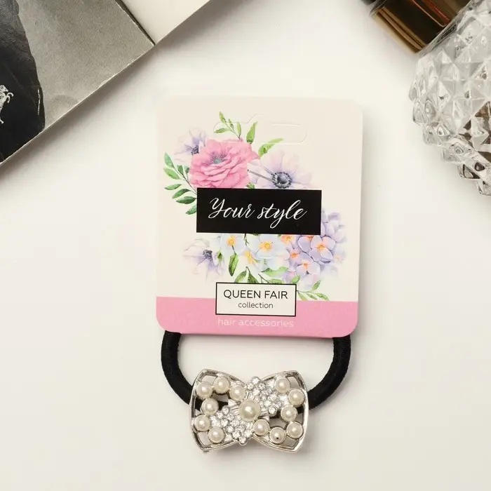 Резинка для волос Резинка для волос "Велия" бант, 4,5 см