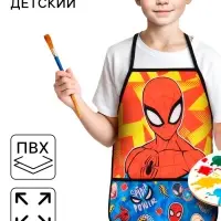 Фартук детский, р-р. 490&times;395 мм, &laquo;Супергерой&raquo;