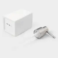 Набор аксессуаров для ванной комнаты SAVANNA Square, 4 предмета, дозатор для мыла, 2 стакана, подставка, белый