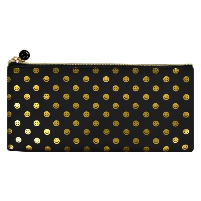 Пенал мягкий, 1 отделение, 90 х 200 мм, плоский, Феникс Пенал мягкий, 1 отделение, 90 х 200 мм, плоский, Феникс "Паттерн" чёрный 64969