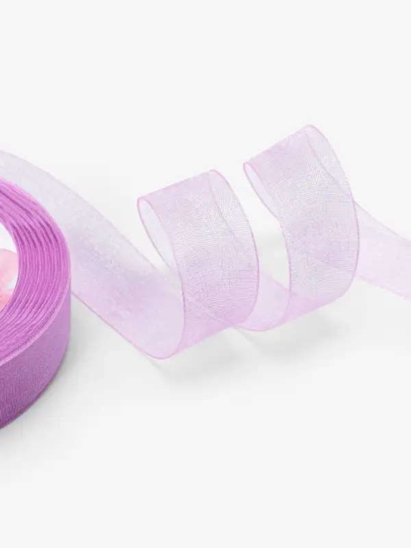 Лента капроновая, 20 мм, 20&plusmn;1 м, сиреневая, №44