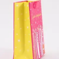 Пакет подарочный &laquo;С Днём рождения. Свечи&raquo;, 12&times;15&times;5.5 см