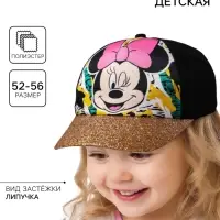 Кепка детская для девочки, размер 52-54, Минни Маус