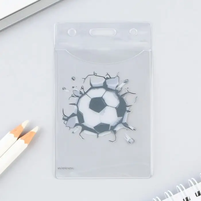 Чехол для бейджа «Мяч», 6,5 х 10,4 см Чехол для бейджа «Мяч», 6,5 х 10,4 см