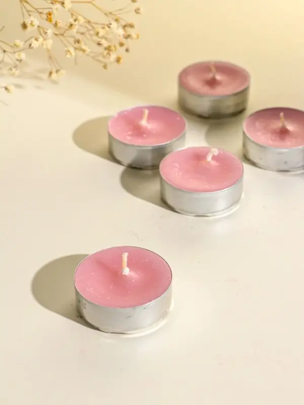 Набор ароматических чайных свечей 12 шт, d 37 мм, 15 гр, 4 часа горения, садовые цветы Набор ароматических чайных свечей 12 шт, d 37 мм, 15 гр, 4 часа горения, садовые цветы