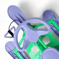 Снегокат, мятный, сиреневый, ТСП/МС Nika Kids Снегокат, мятный, сиреневый, ТСП/МС Nika Kids