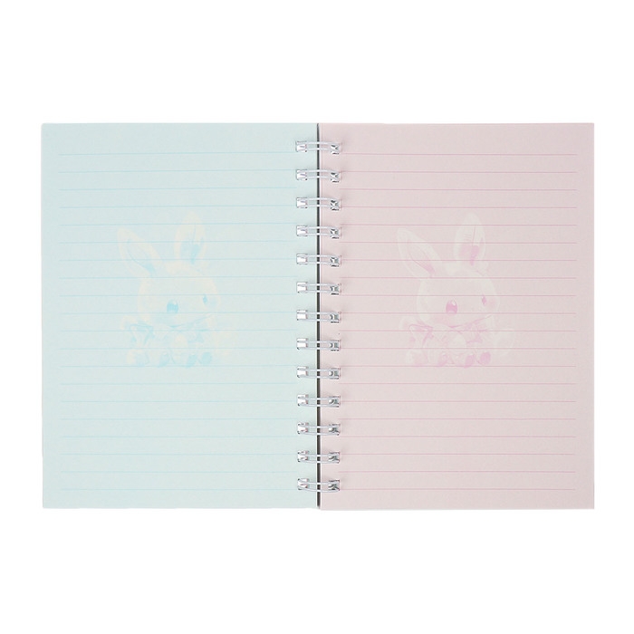 Записная книжка подарочная на гребне 80л,линия, цветной блок,обложка ПВХ 3D Зайка(17,6х13,5см) 105 Записная книжка подарочная на гребне 80л,линия, цветной блок,обложка ПВХ 3D Зайка(17,6х13,5см) 105