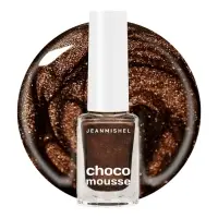 Лак для ногтей Jeanmishel, золотисто-шоколадный, перламутровый, тон 159, 6 мл