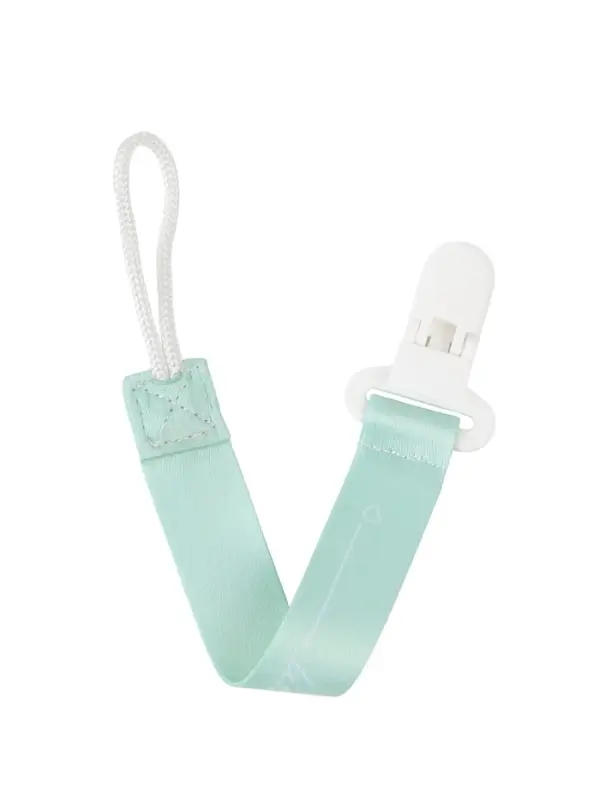 Держатель для соски - пустышки, 2 шт., текстиль и силикон, Mum&Baby