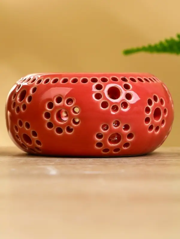 Подсвечник, 8.5×8.5×4 см, керамика, МИКС Подсвечник, 8.5×8.5×4 см, керамика, МИКС