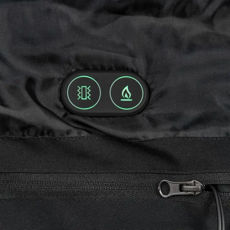 Куртка с подогревом Thermalli Everest, черная, размер 3XL Куртка с подогревом Thermalli Everest, черная, размер 3XL