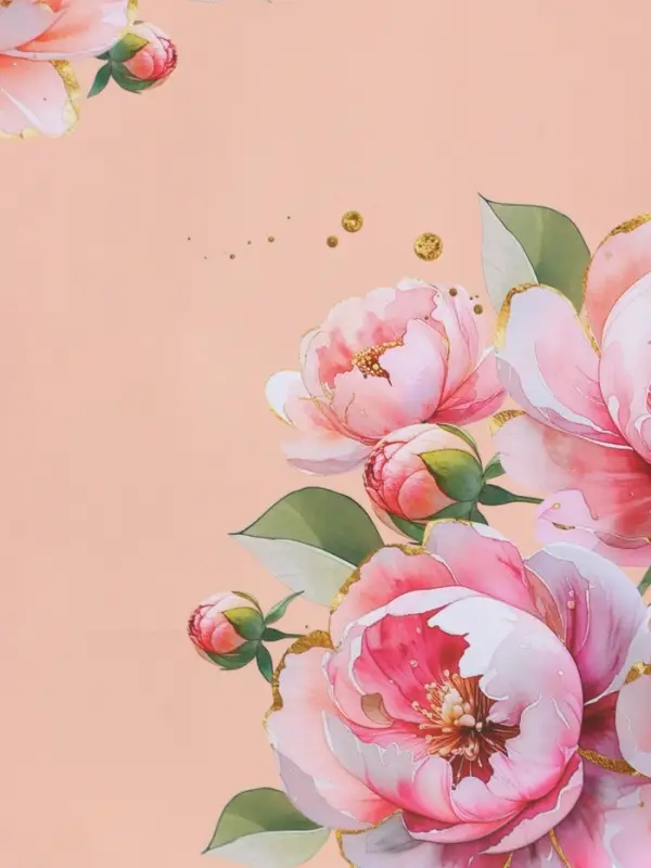 Пакет подарочный ламинированный "Цветы" 18 х 22,3 х 10 см