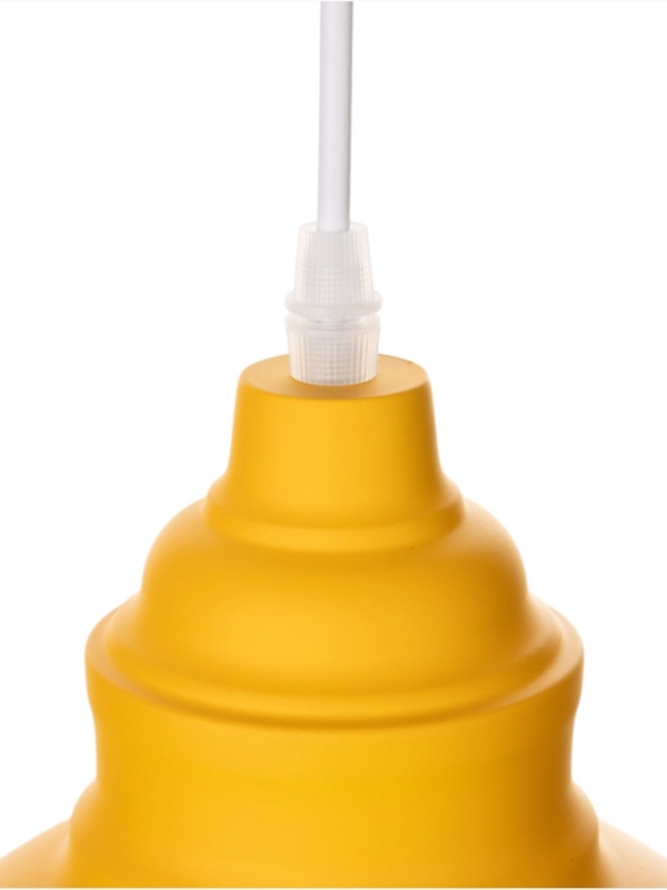 Светильник Paul 1х40Вт Е27 пр-1м лимонный 20х20х17,5см Светильник Paul 1х40Вт Е27 пр-1м лимонный 20х20х17,5см