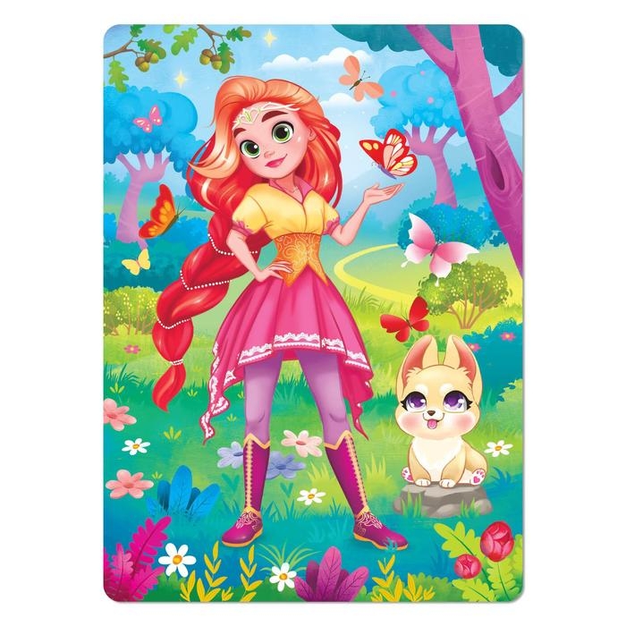 Пазлы детские «Лесная принцесса», 60 элементов Пазлы детские «Лесная принцесса», 60 элементов