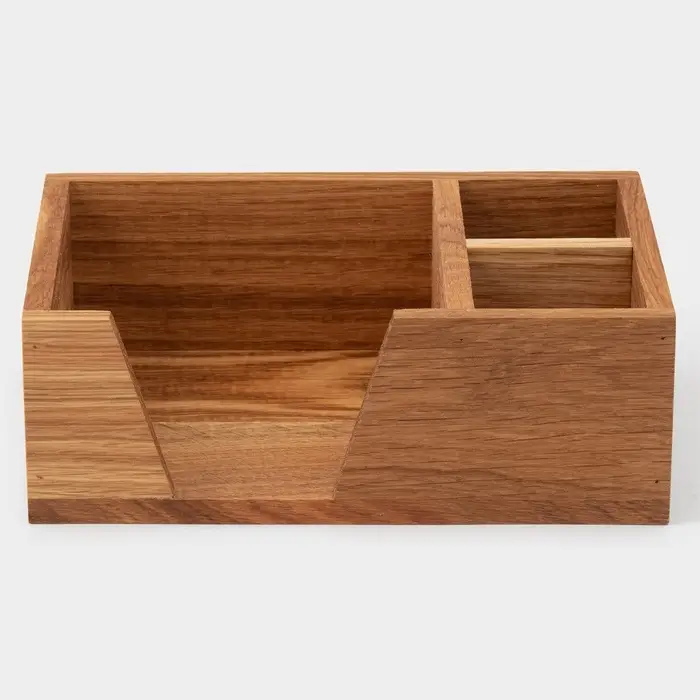 Подставка - салфетница деревянная Adelica, 21.5&times;15&times;7.5 см, дуб