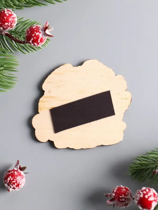 Набор магнитов новогодних «Новый год - 5», 10 шт., размер магнита 7 см