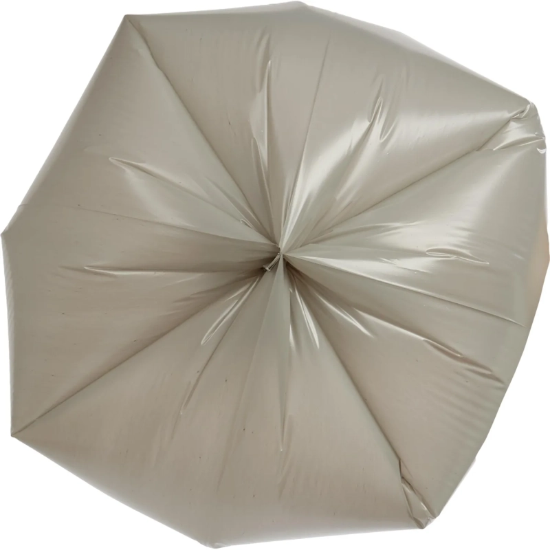 Мешки для мусора ПВД+добавка 30л 35мкм 20шт/рул серые 50х60см