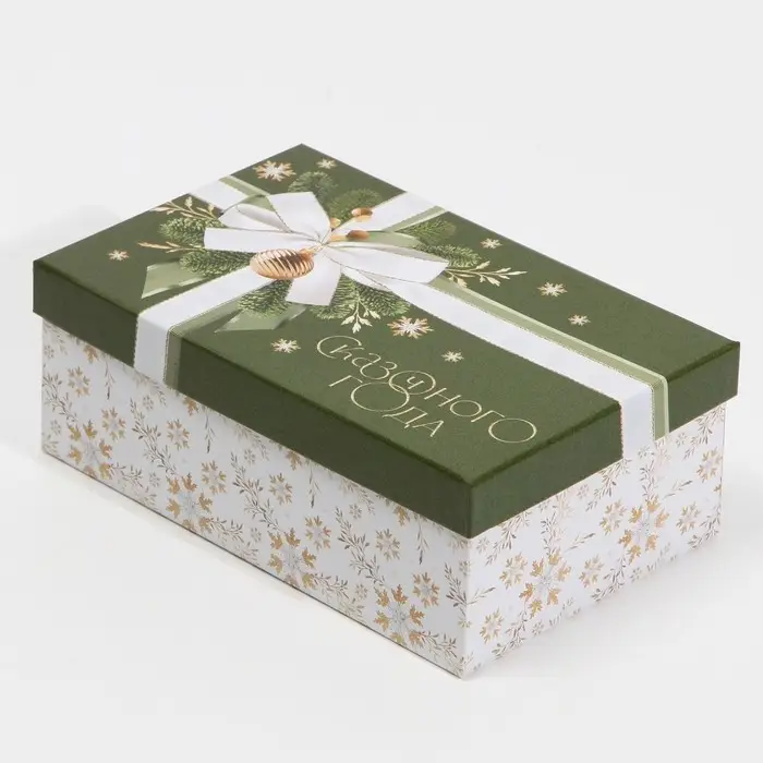 Набор подарочных коробок 6 в 1 «Новогодний подарок», 20 х 12.5 х 7.5 ‒ 32.5 х 20 х 12.5 см, Новый год Набор подарочных коробок 6 в 1 «Новогодний подарок», 20 х 12.5 х 7.5 ‒ 32.5 х 20 х 12.5 см, Новый год