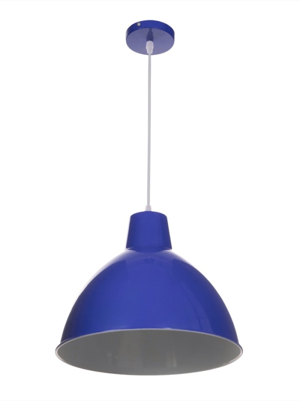 Светильник Richard 1х40Вт Е27 пр-1м синий 32,5х32,5х27см Светильник Richard 1х40Вт Е27 пр-1м синий 32,5х32,5х27см
