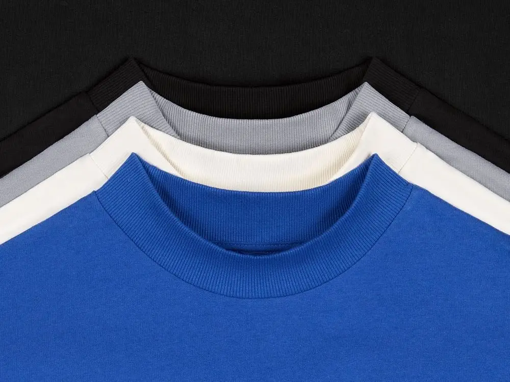 Футболка оверсайз унисекс T9, черная, размер XS/S