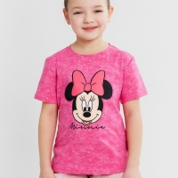 Футболка Minnie, Минни Маус, рост 98-104, розовый