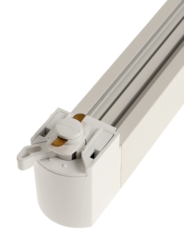 Трековый светильник линейный, поворотный, 10 Вт, 900 Лм, 4000К, IP20, белый