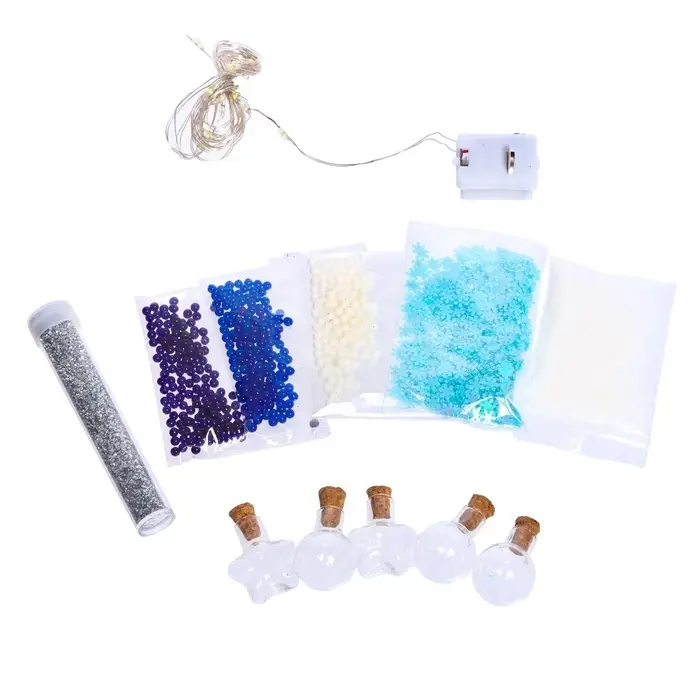 Набор для опытов &laquo;Новогодняя гирлянда&raquo;, звёздочки и шарики