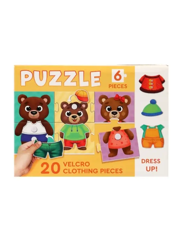 Dress up velcro puzzle 4 in 1 Dress up velcro puzzle 4 in 1