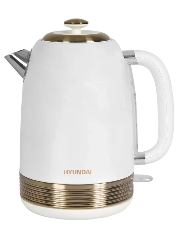 Чайник HYK-S4500 1,7л 2200Вт жемчужный (металл)