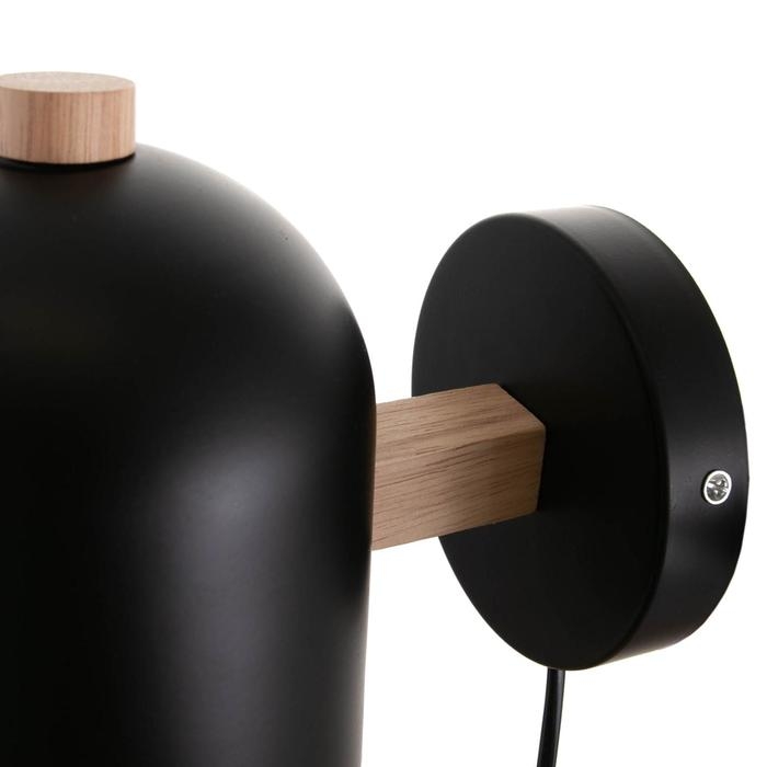 Бра 1668/1BK E27 40Вт черный 18х13х16 см Бра 1668/1BK E27 40Вт черный 18х13х16 см