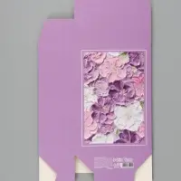 Коробка подарочная складная &laquo;Цветы&raquo;, 16&times;23&times;7.5 см