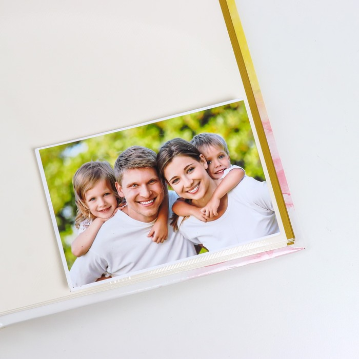 Фотоальбом магнитный 20 листов  Фотоальбом магнитный 20 листов "Энергия роз" МИКС 29х24х2 см