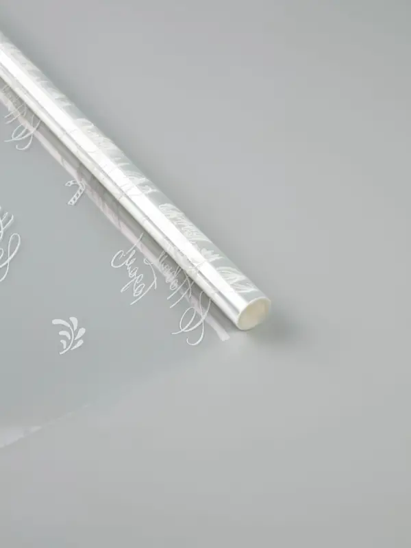 Плёнка глянцевая прозрачная &laquo;С Новым годом&raquo;, 1&times;5.2 м